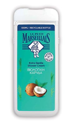 Le Petit Marseillais Αφρόλουτρο Καρύδα 650ml.