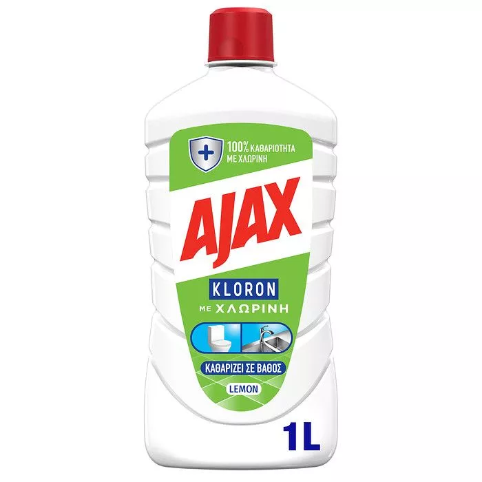 Ajax Kloron Λεμόνι Καθαριστικό Πατώματος 1000ml