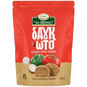Το Μάννα Δαγκωτό Με Τομάτα Πιπεριά Κρεμμύδι 110gr