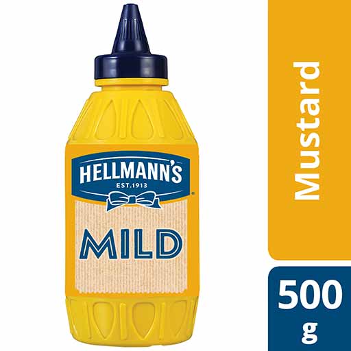 Hellmann's Μουστάρδα Απαλή 500γρ.