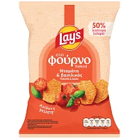 Lay's στο Φούρνο Ντομάτα & Βασιλικό 105gr