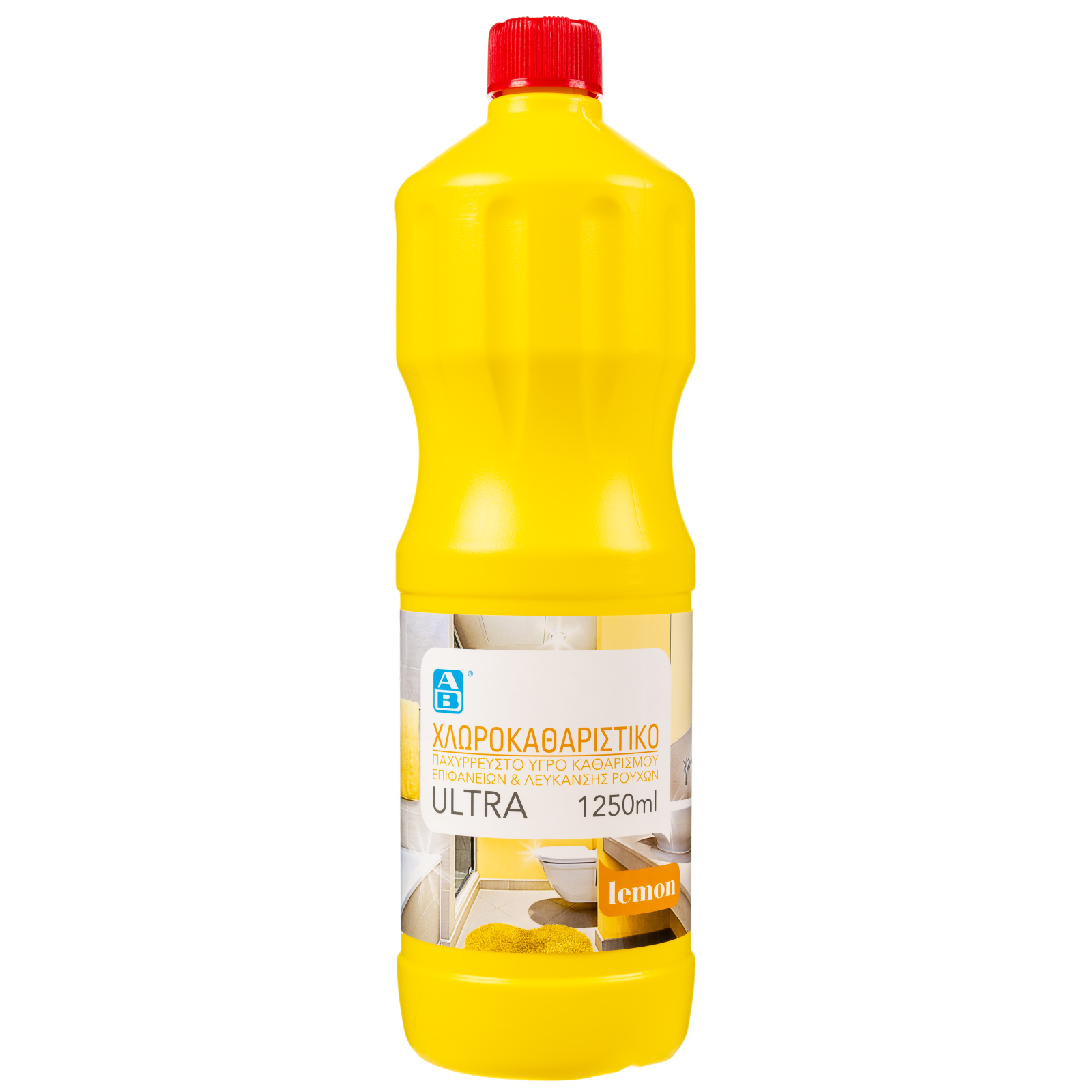 Χλωροκαθαριστικό Ultra Lemon 1.25lt
