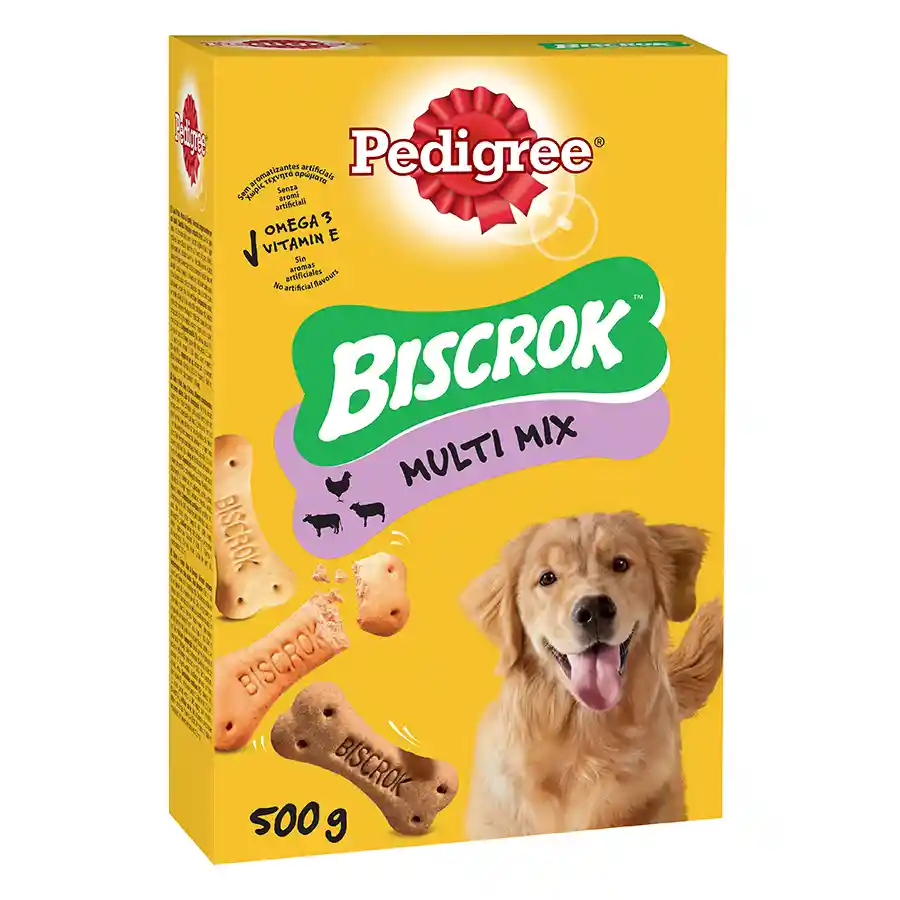 Pedigree Biscrok Σνακ Σκύλου 500γρ.