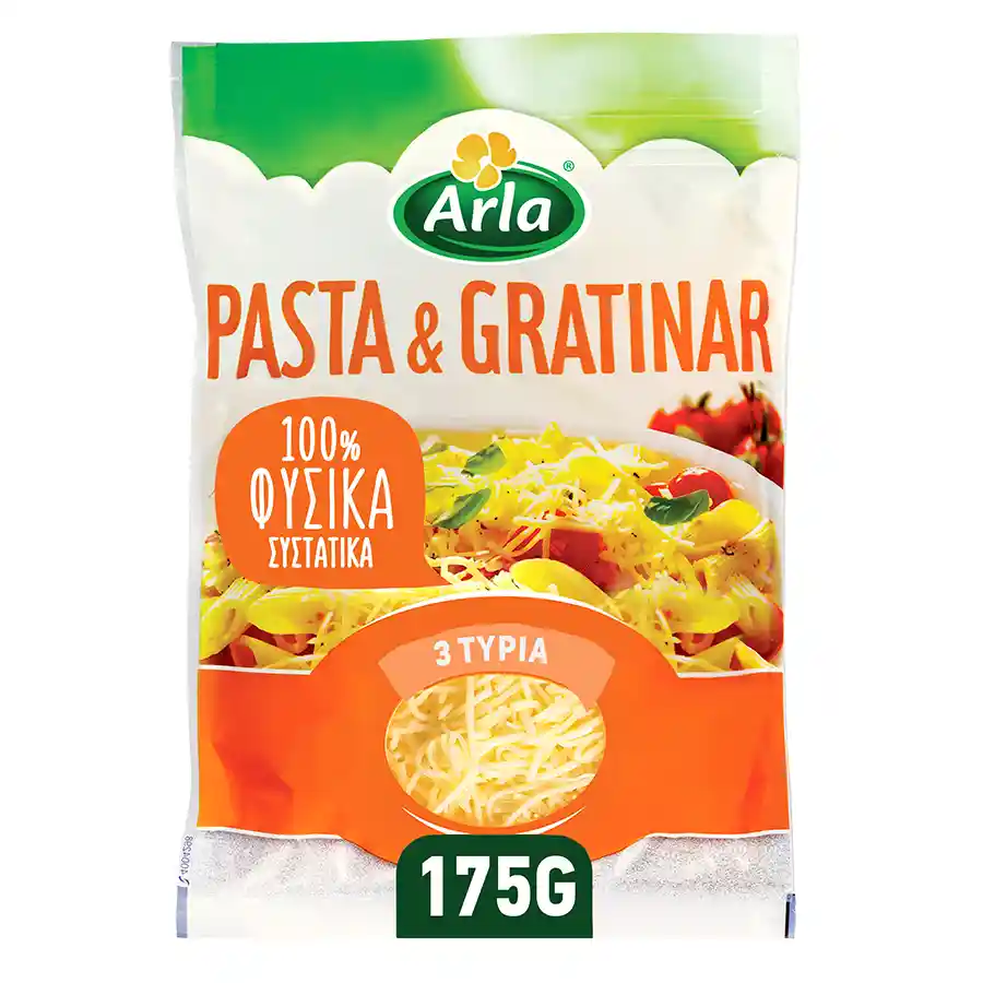 Arla Τυρί Τριμμένο Mix Pasta & Gratinar 175γρ.
