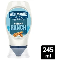 Hellmann's Σάλτσα Ranch Cool Top Down 245ml