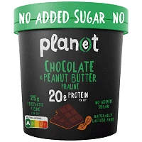 Plan(et) Protein Chocolate & Peanut Butter Praline No Sugar 250gr 420ml
