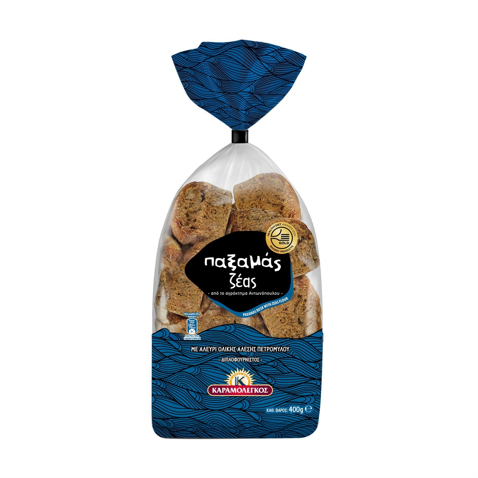 Παξαμάς Ζέας 400g