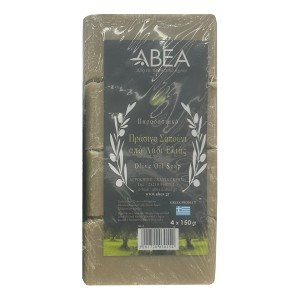 Αβέα Σαπούνι Πράσινο Από Λάδι Ελιάς 4 x 150 gr