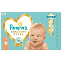 Pampers Πάνες Premium Care Mega Box (120τεμ) Νο3