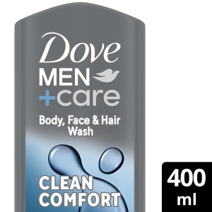 Dove Men+Care Αφρόλουτρο Clean Comfort 400 ml