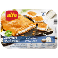 Alfa Μπουγάτσα Θεσσαλονίκης Με Τυρί Κατεψυγμένη 450gr