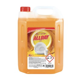 Allday Υγρό Πιάτων Με Ξύδι 4lt