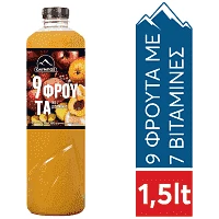 Όλυμπος Φυσικός Χυμός 9 Φρούτα 1,5lt