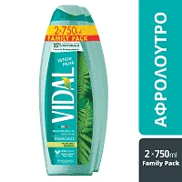Vidal Shower Gel Wh Musk Family Pack 2x750ml