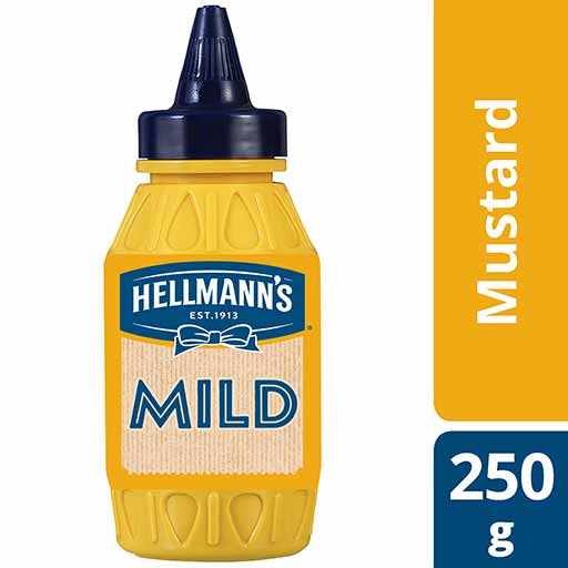 Hellmann's Μουστάρδα Απαλή 250γρ.