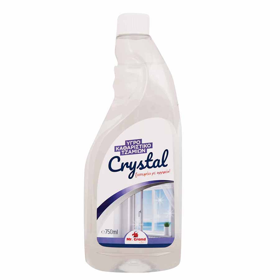 MrGrand Υγρό Τζαμιών Ανταλλακτικό Crystal Power 750ml.