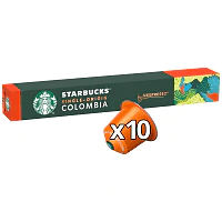 Starbucks Espresso Colombia Κάψουλες Συμβατές Με Μηχανές Nespresso* 53gr