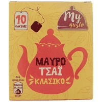 My Gusto Μαύρο Τσάι 10 φακελάκια