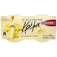 Γιώτης Παραδοσιακή Κρέμα Βανίλια 2x170gr