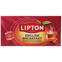 Lipton Mαύρο Τσάι English Breakfast 50gr 25τεμ