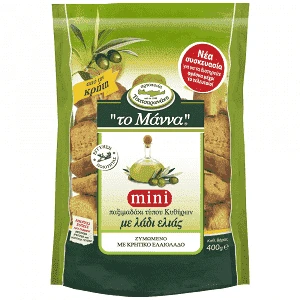 Το Μάννα Παξιμάδι Λαδιού Mini Κυθήρων 400gr