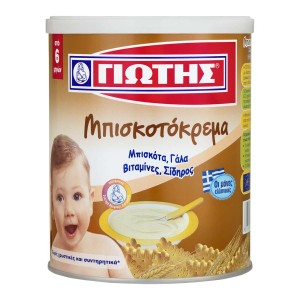 Γιώτης Βρεφική Μπισκοτόκρεμα 6+ Μηνών 300 gr
