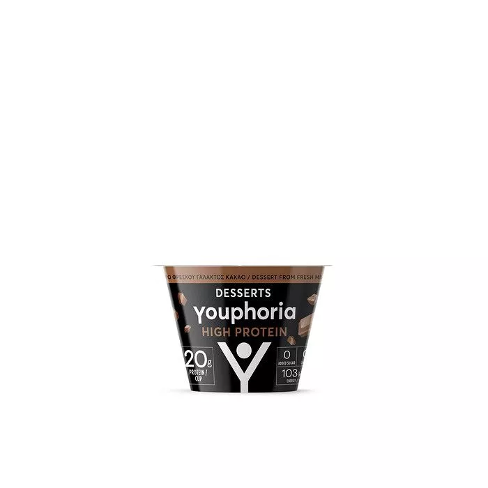YOUPHORIA ΚΡΕΜΑ ΚΑΚΑΟ HIGH PROTEIN 180ΓΡ