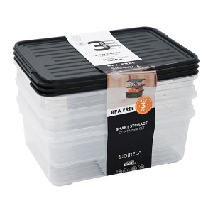Σετ Δοχείο Τροφίμων 1650 ml 3 Τεμαχίων