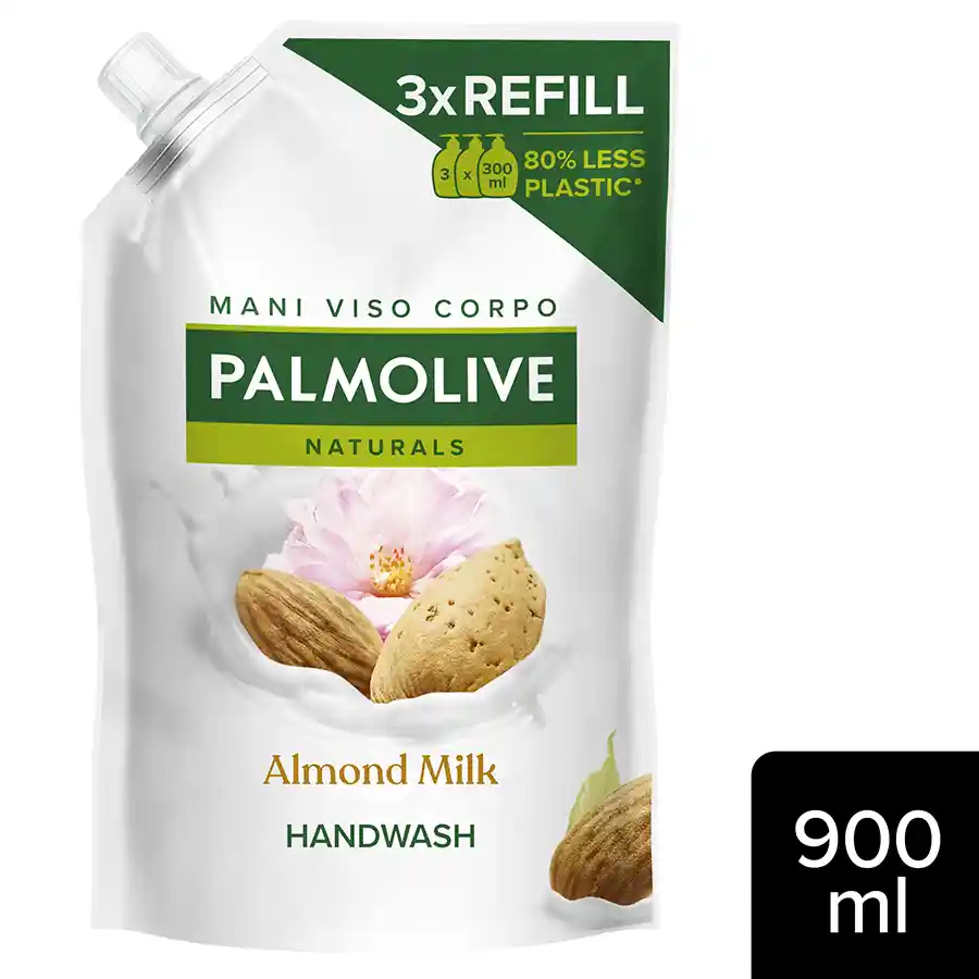 Palmolive Υγρό Κρεμοσάπουνο Αμύγδαλο Ανταλλακτικό 900ml.
