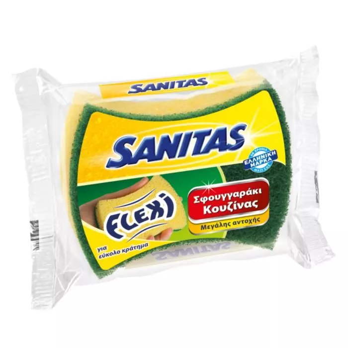 SANITAS FOAM SCOURER EASY FLEX 1 PCS