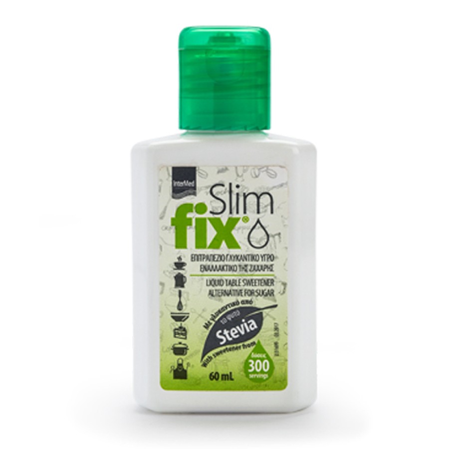 Intermad Slim Fiz Υγρό Γλυκαντικό Με Στέβια 60ml.