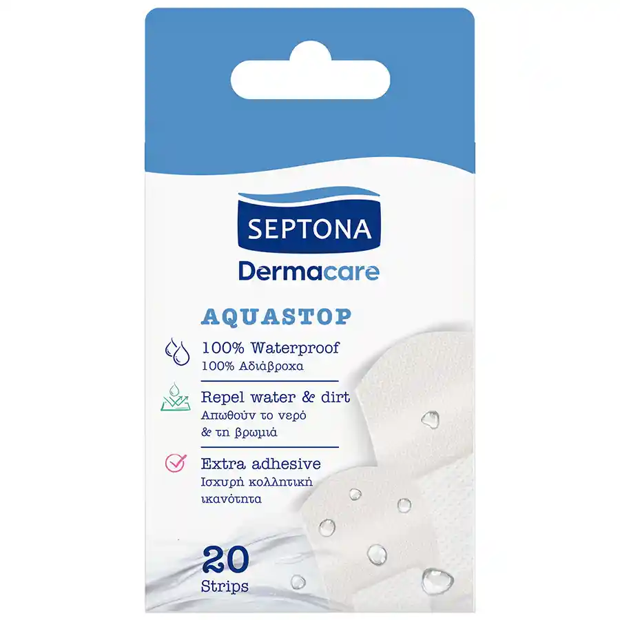 Septona Dermacare Επιθέματα Aquastop Strips 20τεμ.