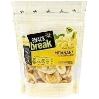 Snack Break Μπανάνα Τσιπς Αποξηραμένη Εκτός Ε.Ε. 120gr