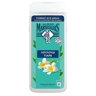 Le Petit Marseillais Αφρόλουτρο Λουλούδι Tiare 650ml