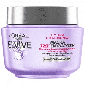 Elvive Hydra Μάσκα Μαλλιών Hyaluronic 300ml