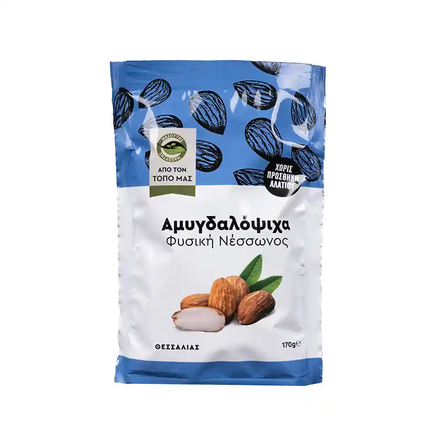 Μασούτης Από Τον Τόπο Μας Αμυγδαλόψιχα Ωμή Νέσσωνος 170γρ.