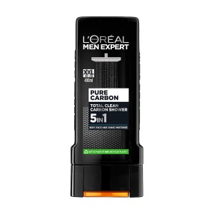 L'oreal Men Expert Αφρόλουτρο Pure Carbon 5 Σε 1 400 ml