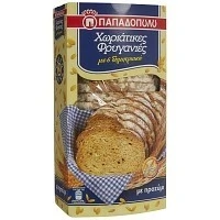 Παπαδοπούλου Φρυγανιές Χωριάτικες Με 6 Δημητριακά 240gr