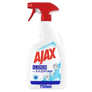 Ajax Καθαριστικό Spray Kloron Με Χλωρίνη Αντλία 750 ml