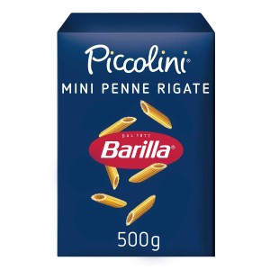 Barilla Μακαρόνι Piccolini Mini Penne Rigate Πέννες 500 gr