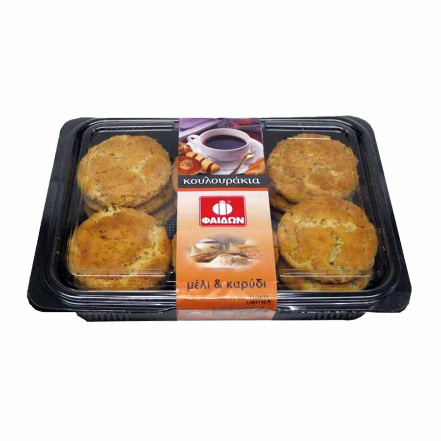 Φαίδων Cookies Με Μέλι & Καρύδι 350γρ.