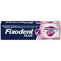 Fixodent Plus Food Barrier Στερεωτική Κρέμα Οδοντοστοιχίας 40gr