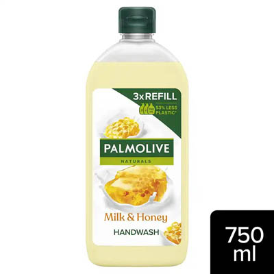 Palmolive Naturals Κρεμοσάπουνο Μέλι & Γάλα Ανταλλακτικό 750ml.