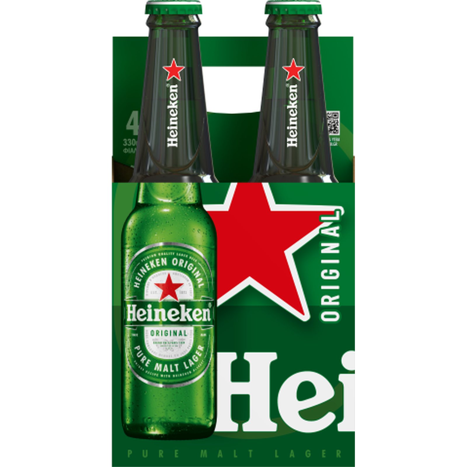 Μπύρα Lager Φιάλη 4x330ml