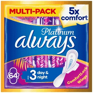 Always Σερβιέτες Platinum Ultra Night 64τεμ