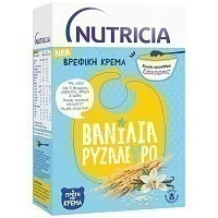 Nutricia Κρέμα Βανίλια Ρυζάλευρο 250gr