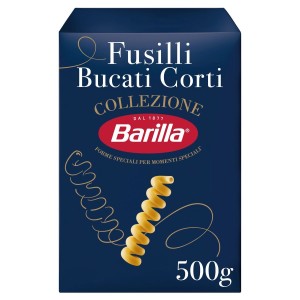Barilla Μακαρόνι Fusilli Bucati Corti 500 gr