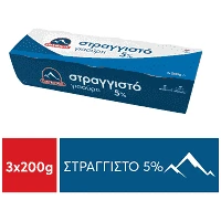 Όλυμπος Γιαούρτι Στραγγιστό 5% Λιπαρά 3x200gr
