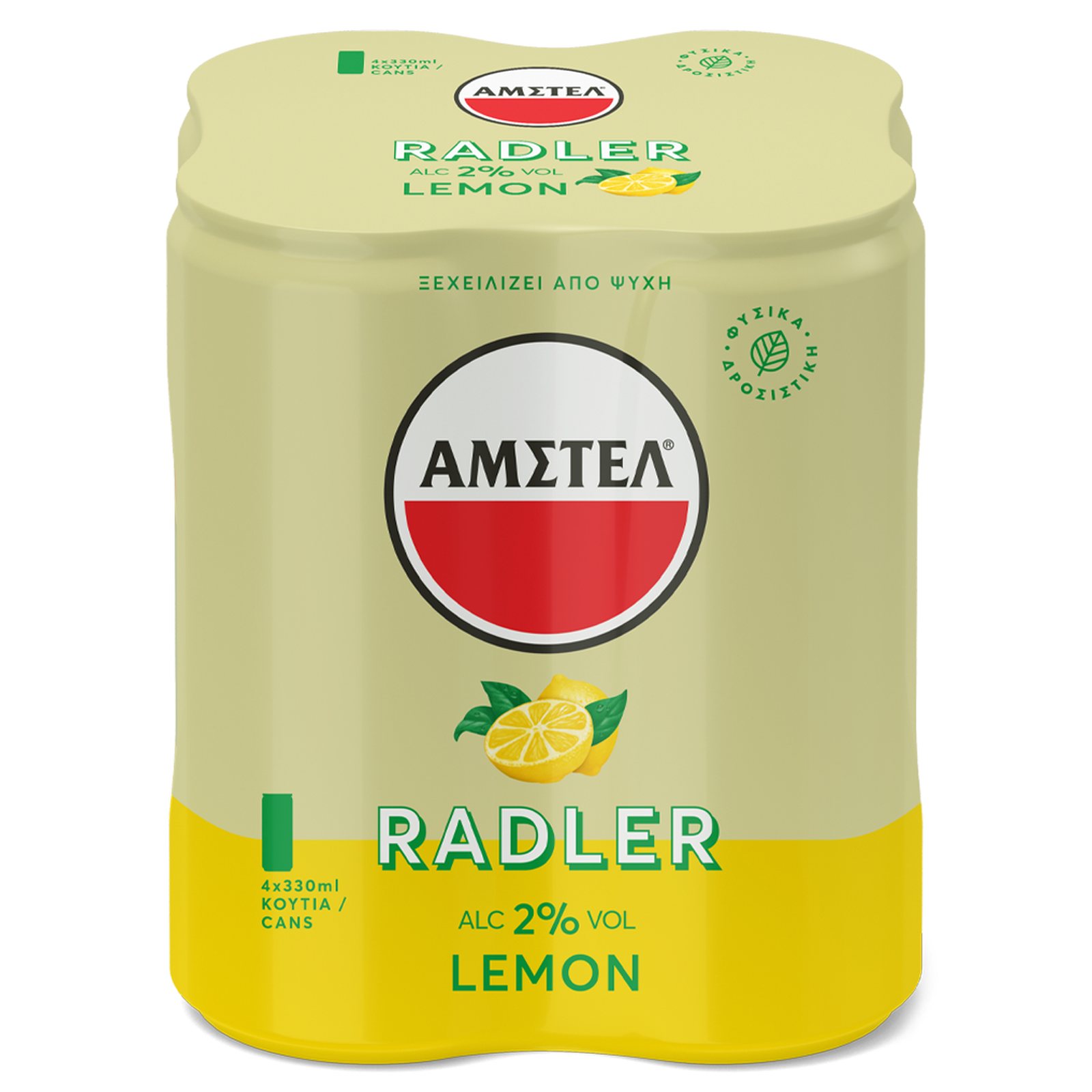 Μπύρα Radler Λεμόνι Κουτί 4x330ml
