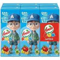 Amita Fun Μπλε Χυμός 6x250gr